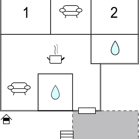 Lovely In With Kitchen Appartement